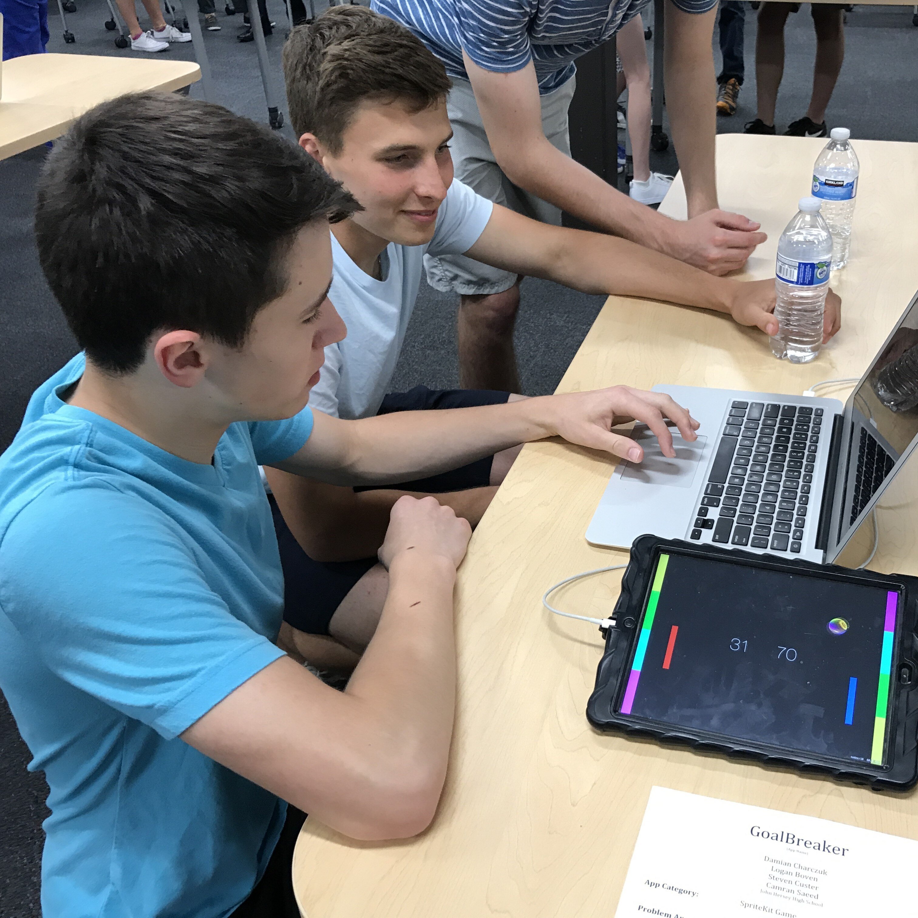 students mobile coding